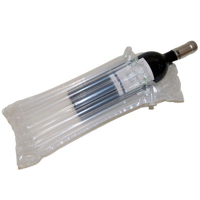 Air cushion bag for wine bottle air column packaging